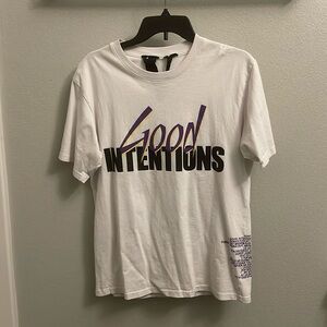 *Worn Once* Nav Good Intentions X VLONE Collab Dove Tee